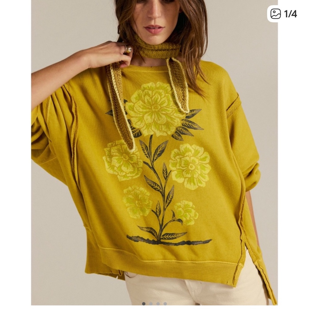 Free People - We The Free Graphic Camden. XSize Small.